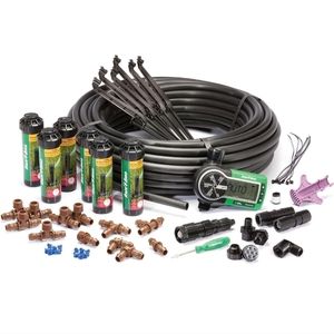 Rain Bird 32ETI Easy to Install In-Ground Automatic Sprinkler System Kit
